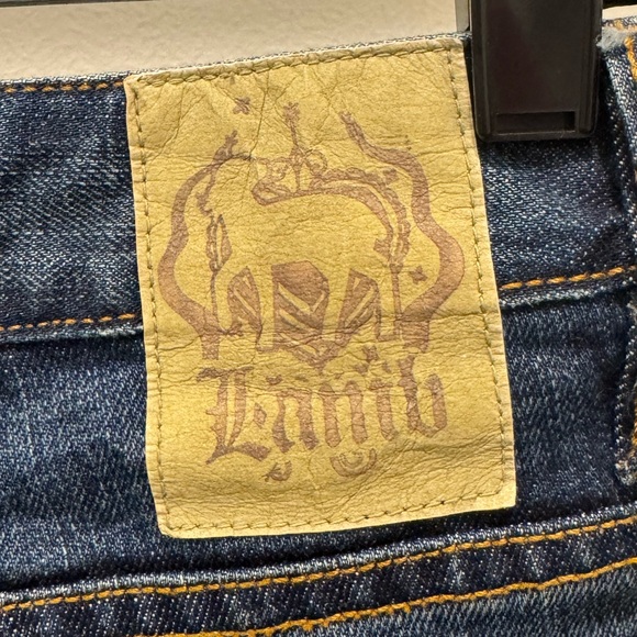 VINTAGE Y2K LAMB Distressed straight leg jeans - Picture 6 of 10